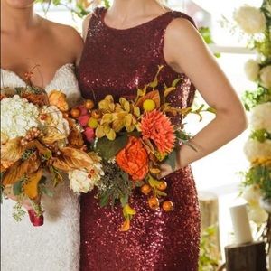 Christina Wu Celebration Sequin Bridesmaid Dress